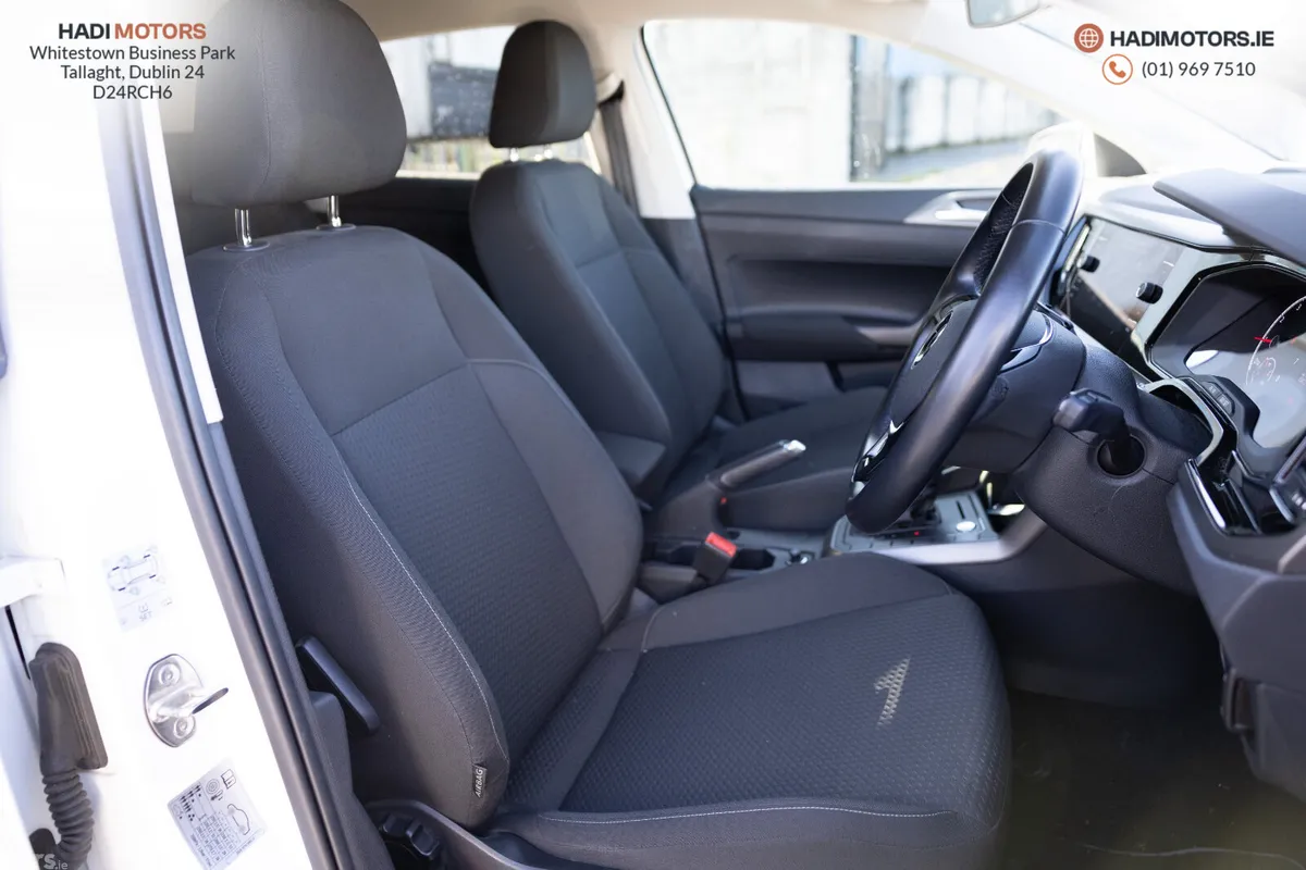 Volkswagen Polo Hatchback, Petrol, 2021, White