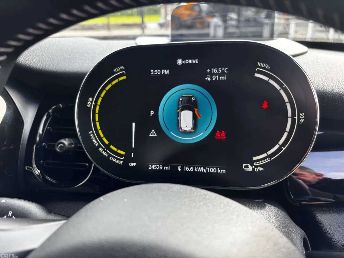 Mini Electric Hatchback, Electric, 2022, Blue