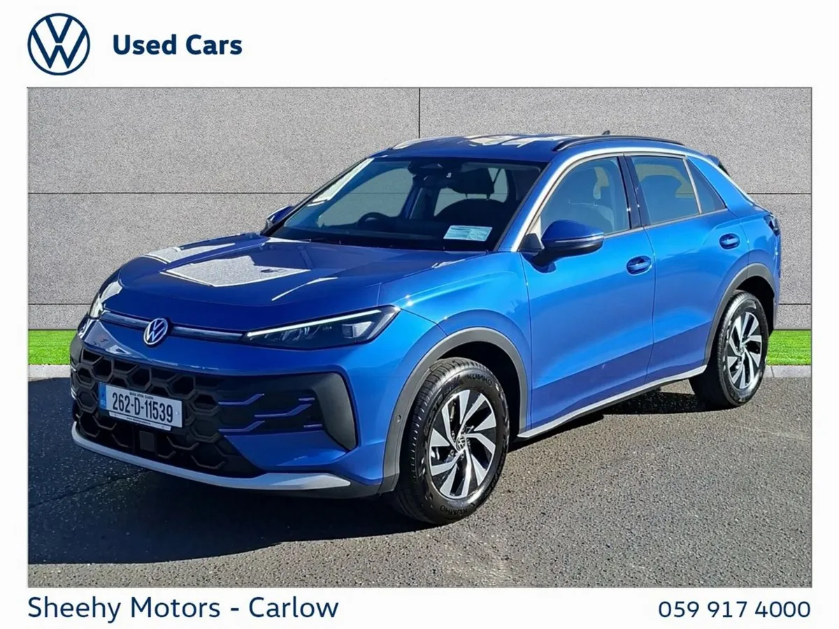 Volkswagen T-Roc SUV, Petrol, 2026, Blue