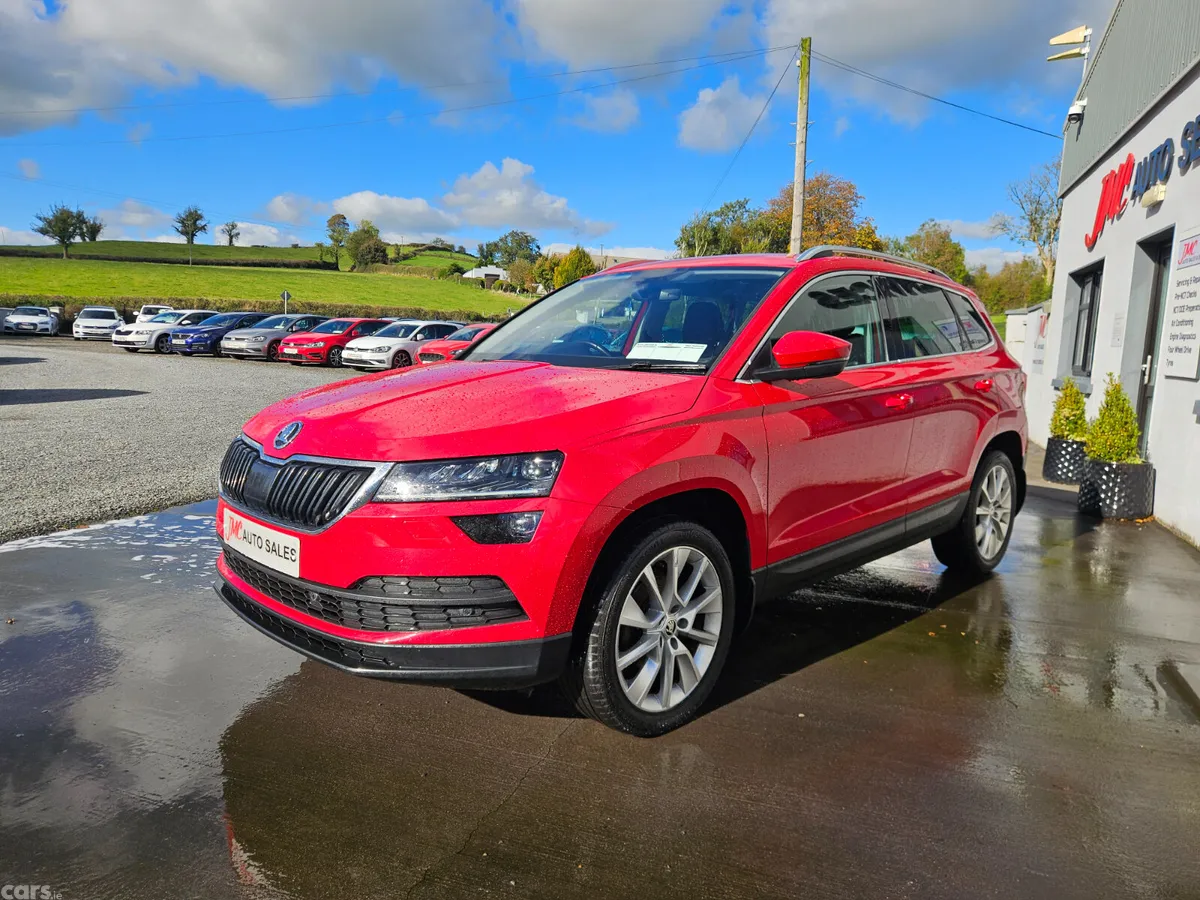 Skoda Karoq SUV, Petrol, 2019, Red