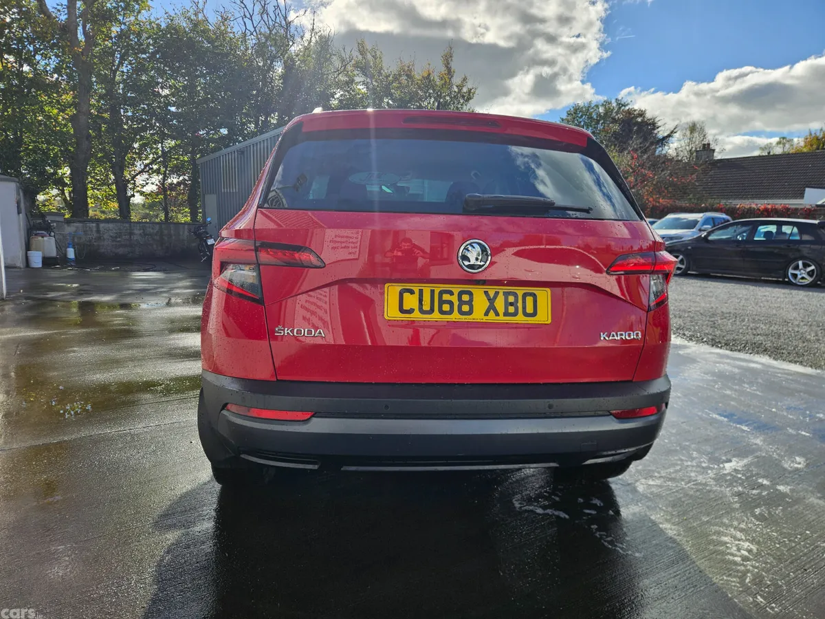 Skoda Karoq SUV, Petrol, 2019, Red