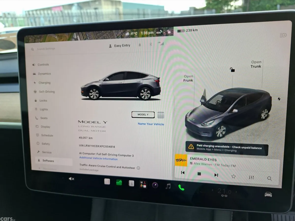 Tesla Model Y MPV, Electric, 2023, Grey