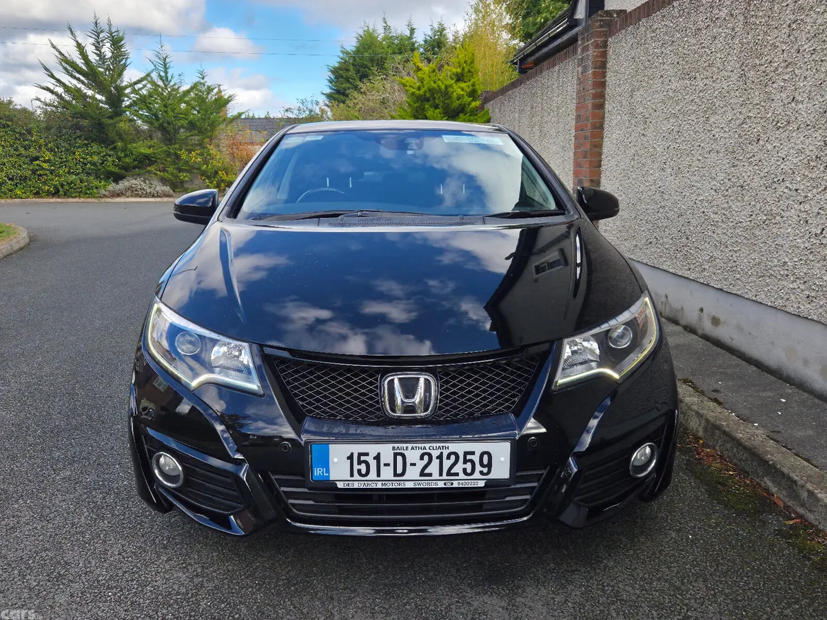 Honda Civic Hatchback, Petrol, 2015, Black
