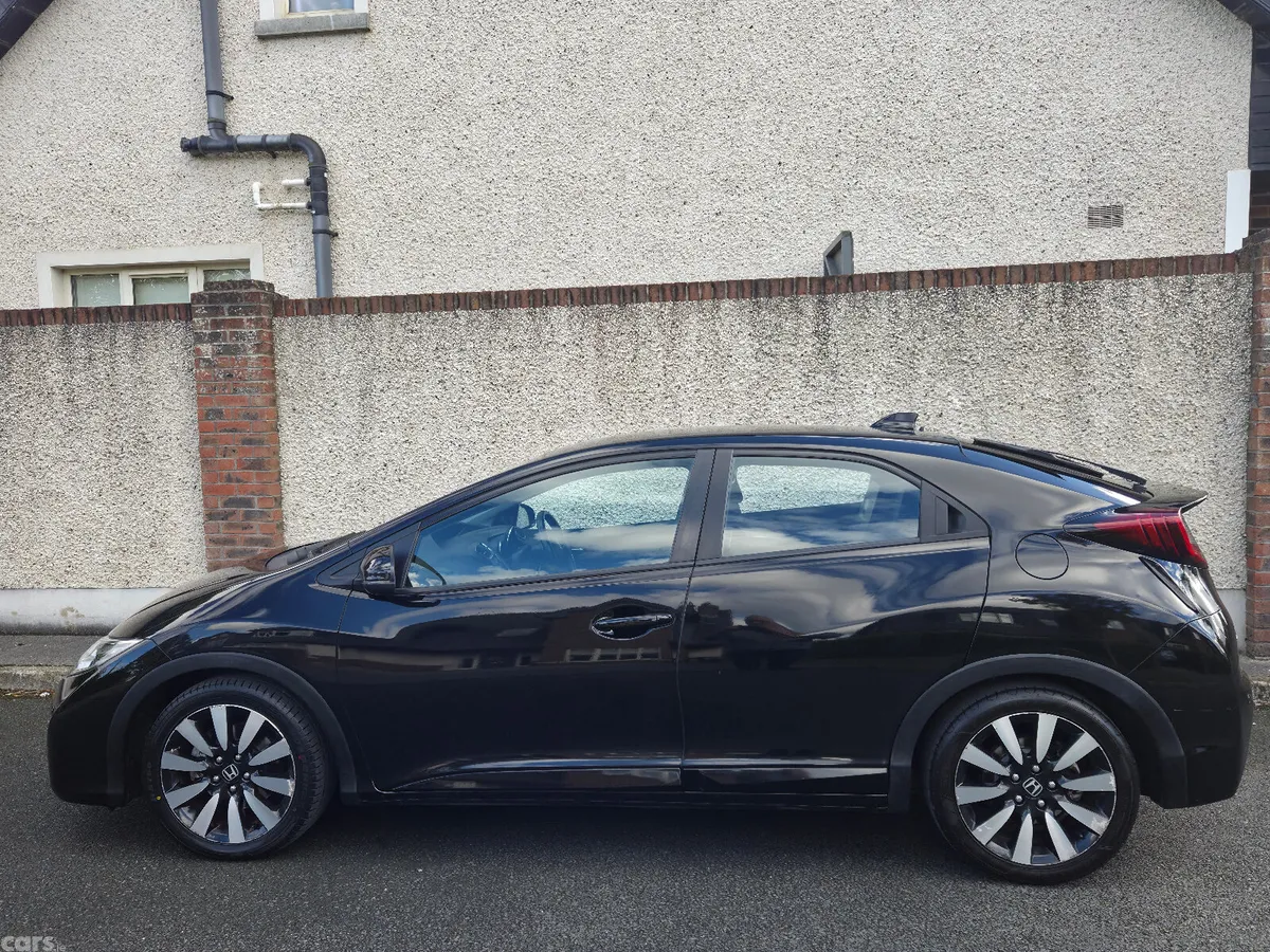 Honda Civic Hatchback, Petrol, 2015, Black