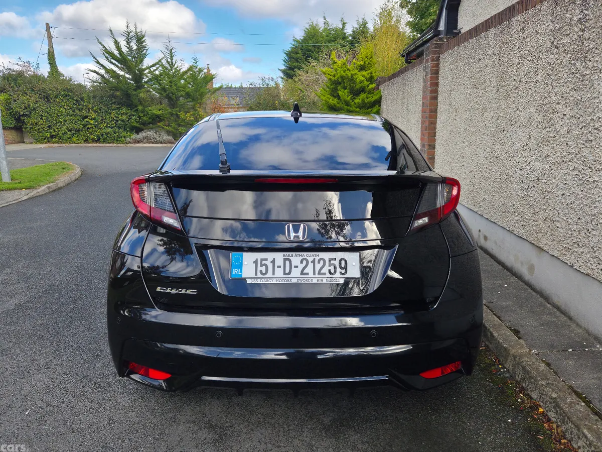 Honda Civic Hatchback, Petrol, 2015, Black