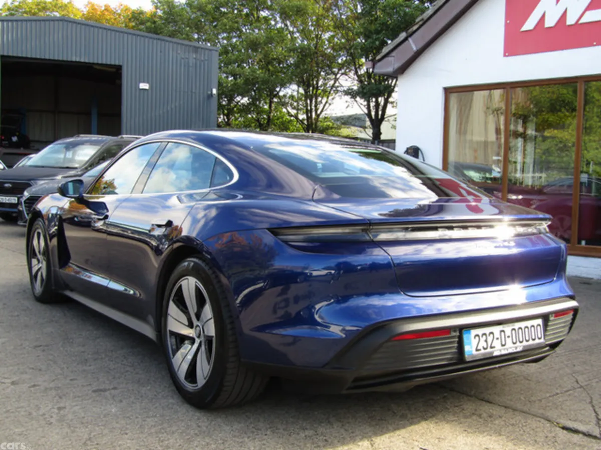 Porsche Taycan Saloon, Electric, 2023, Blue