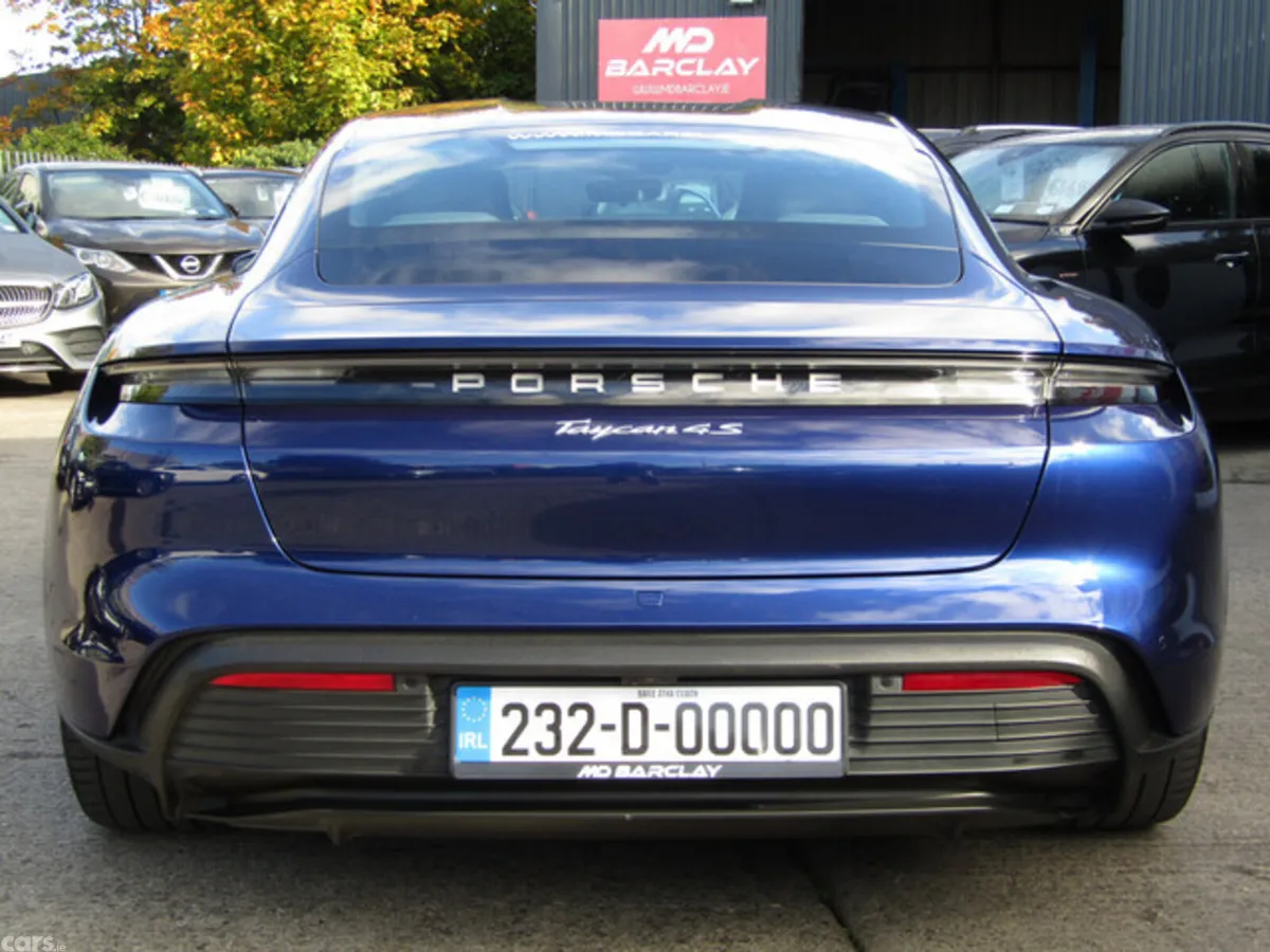Porsche Taycan Saloon, Electric, 2023, Blue