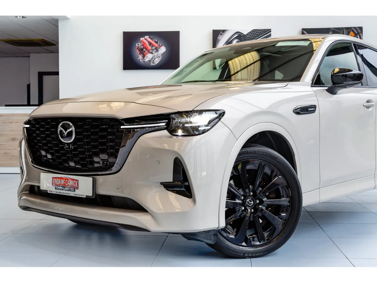 Mazda CX-60 SUV, Petrol Plug-in Hybrid, 2024, Silver