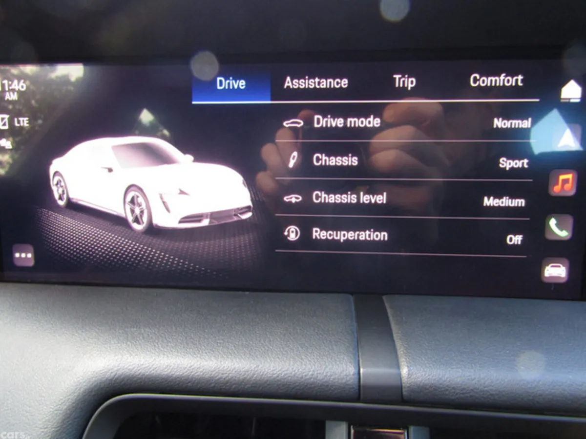 Porsche Taycan Saloon, Electric, 2023, Blue