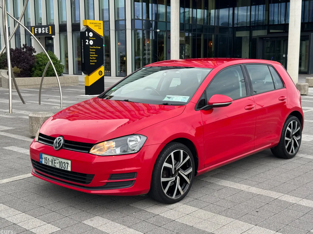 Volkswagen Golf Estate, Diesel, 2015, Red