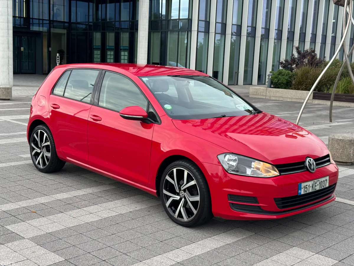 Volkswagen Golf Estate, Diesel, 2015, Red