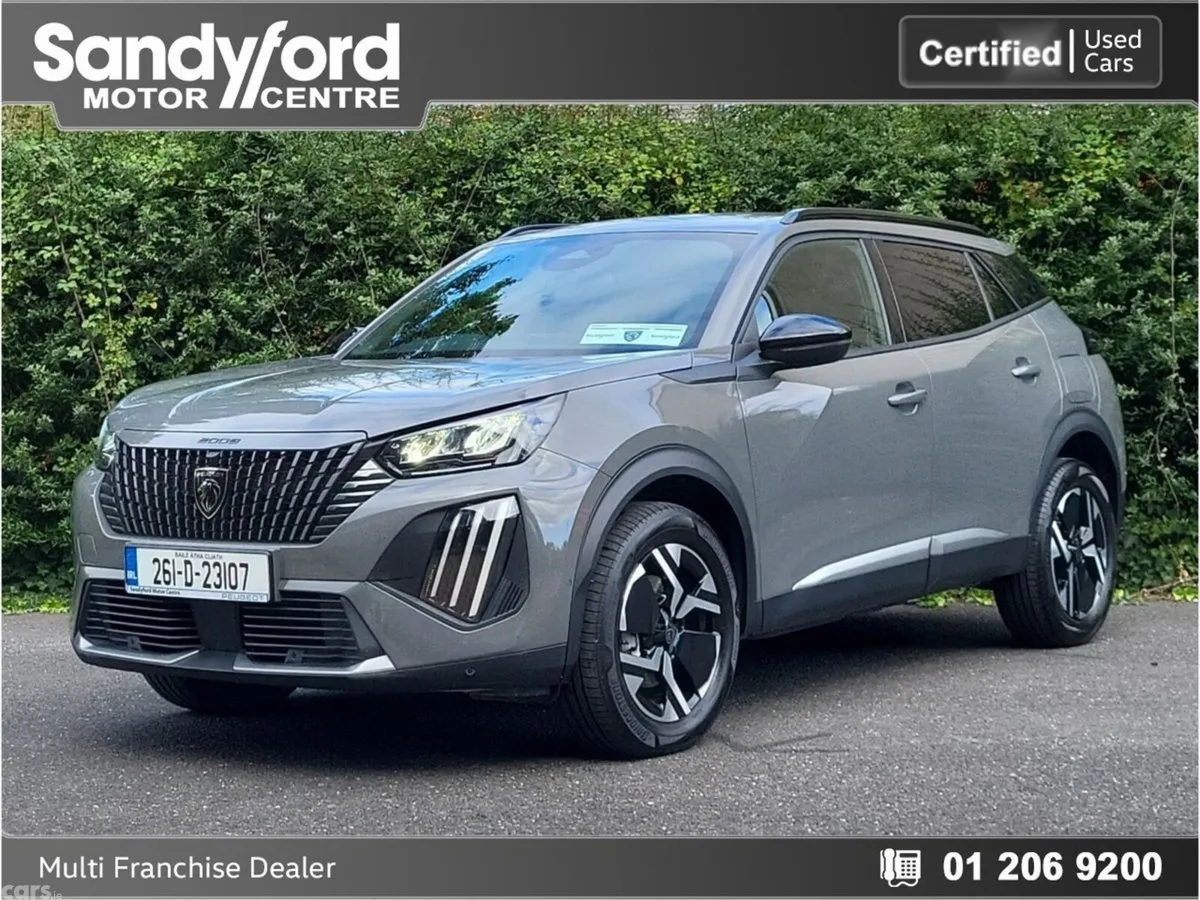 Peugeot 2008 MPV, Petrol, 2026, Grey