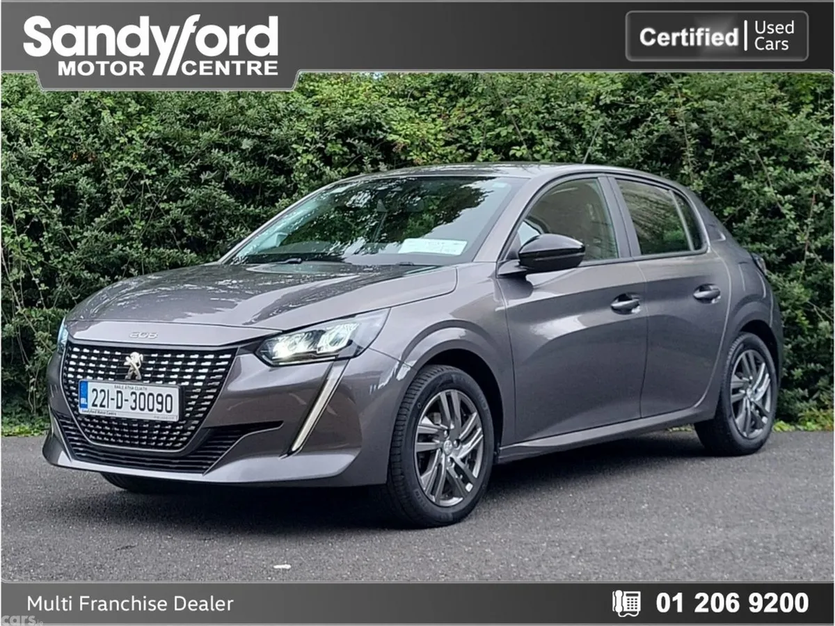 Peugeot 208 Hatchback, Petrol, 2022, Grey