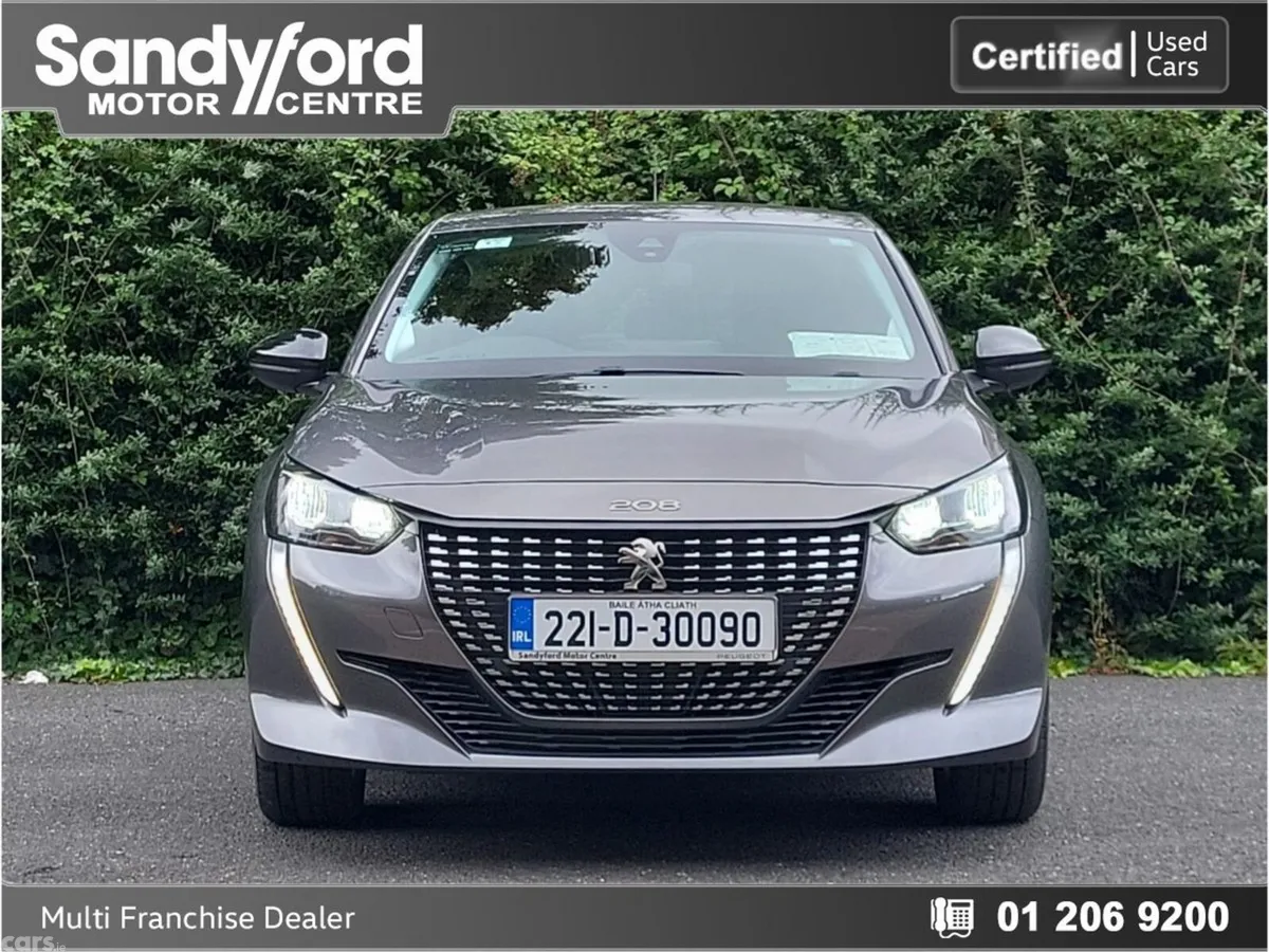 Peugeot 208 Hatchback, Petrol, 2022, Grey