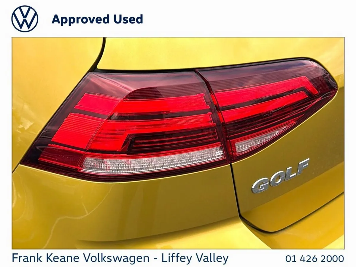 Volkswagen Golf Hatchback, Petrol, 2018, Yellow