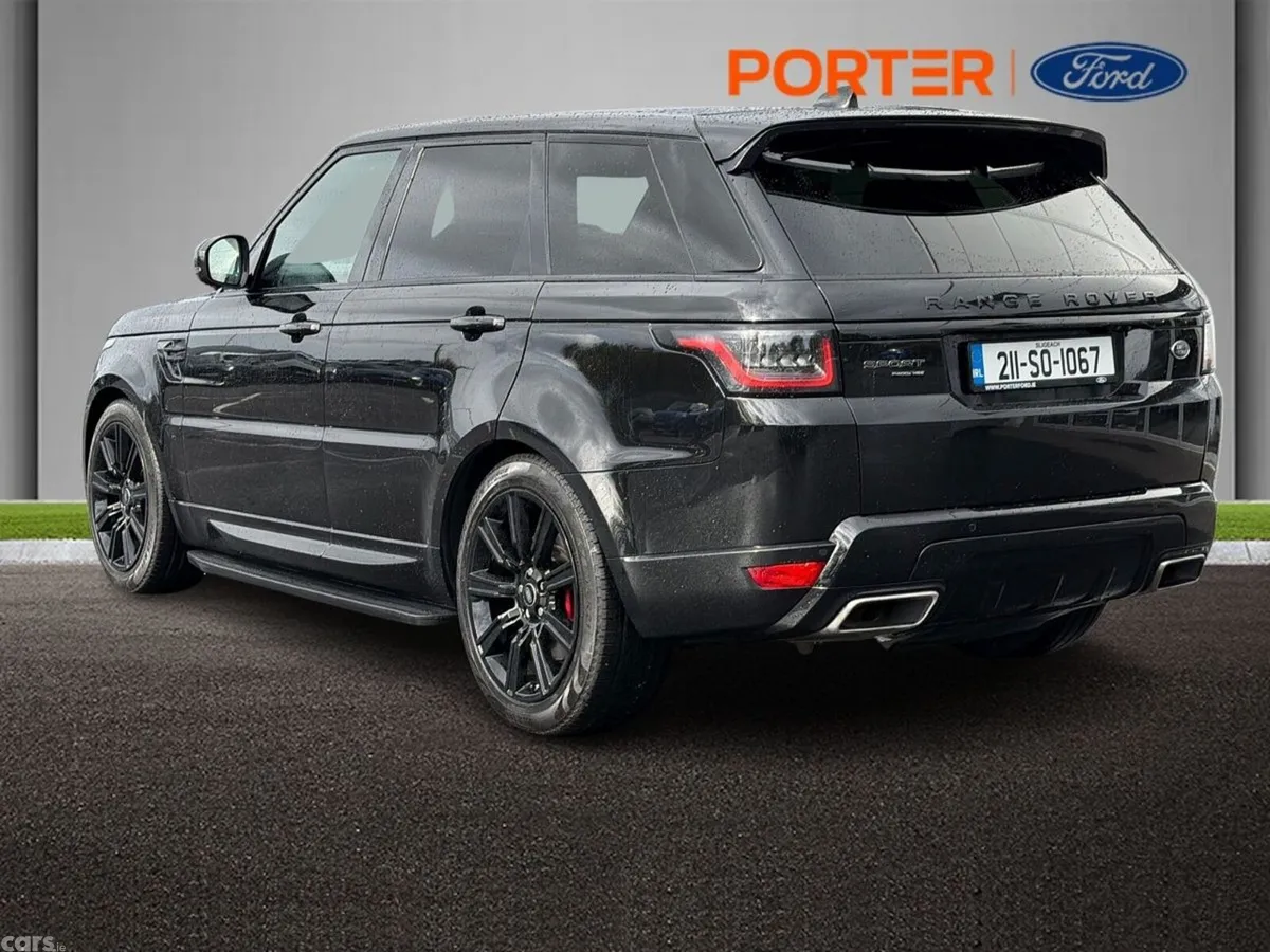 Land Rover Range Rover Sport SUV, Petrol Plug-in Hybrid, 2021, Black
