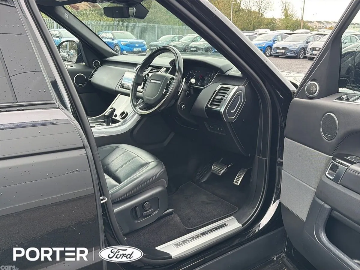 Land Rover Range Rover Sport SUV, Petrol Plug-in Hybrid, 2021, Black