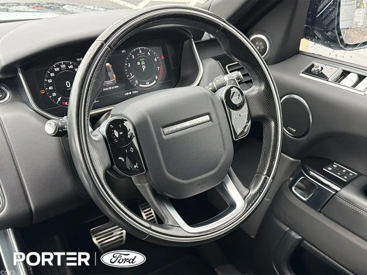 Land Rover Range Rover Sport SUV, Petrol Plug-in Hybrid, 2021, Black