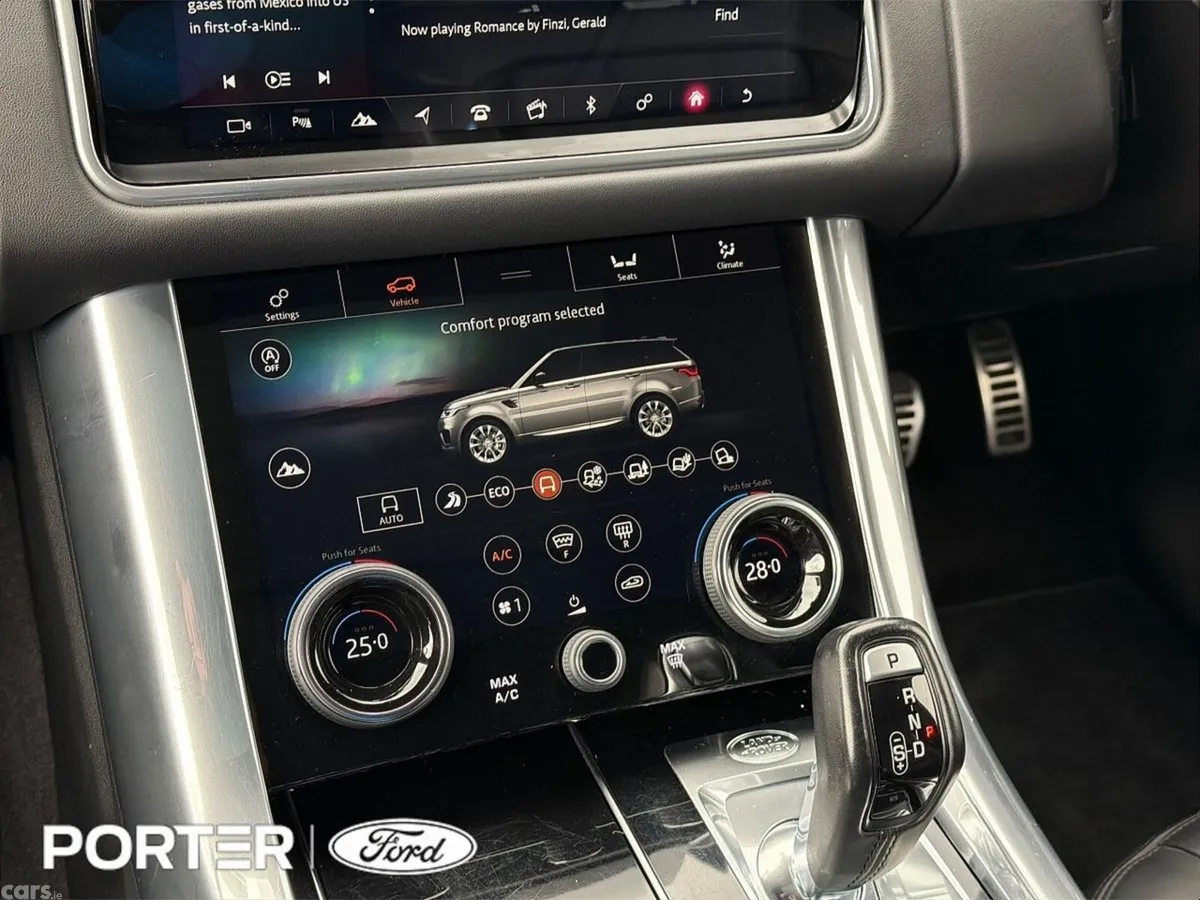 Land Rover Range Rover Sport SUV, Petrol Plug-in Hybrid, 2021, Black