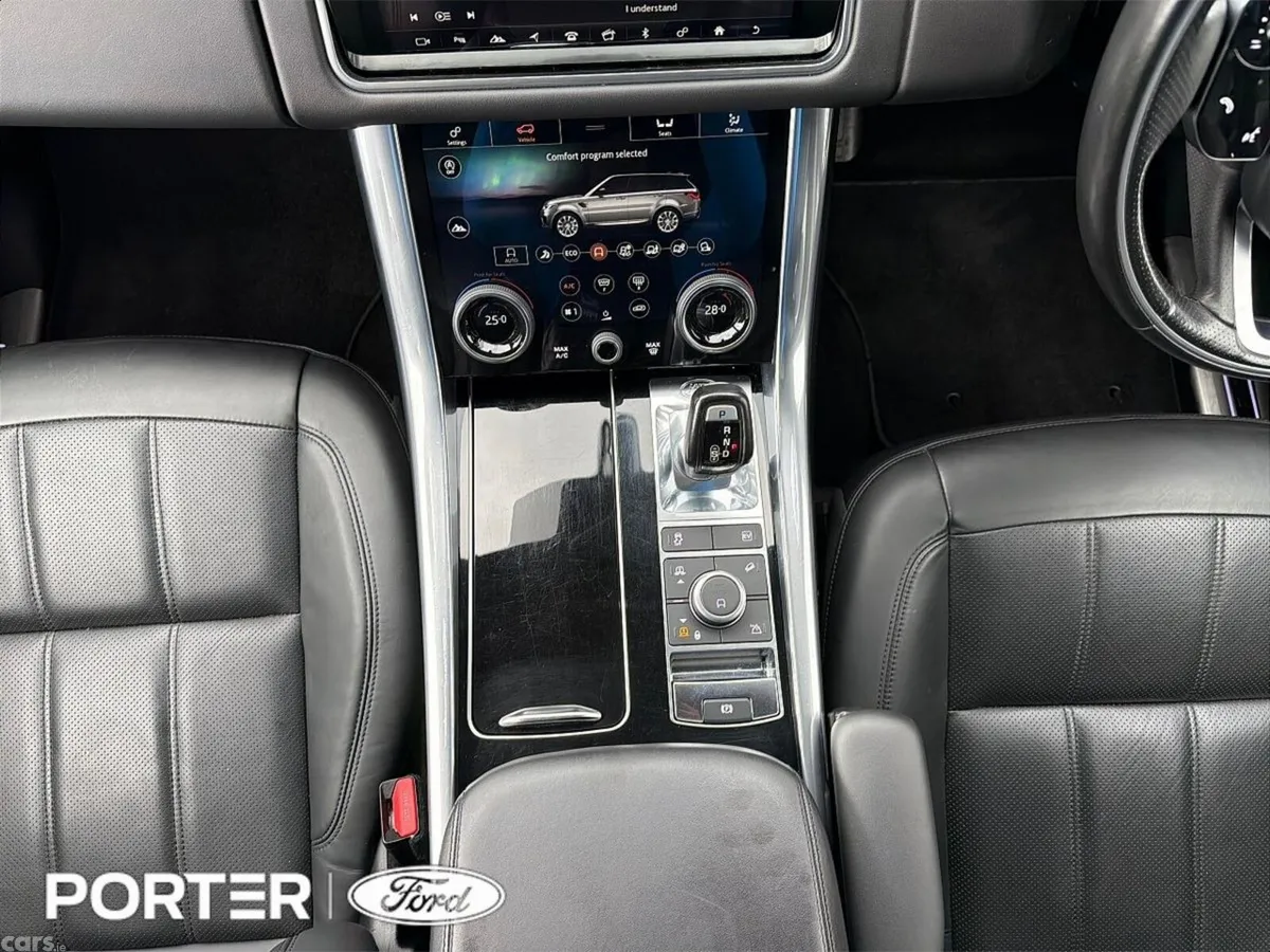 Land Rover Range Rover Sport SUV, Petrol Plug-in Hybrid, 2021, Black