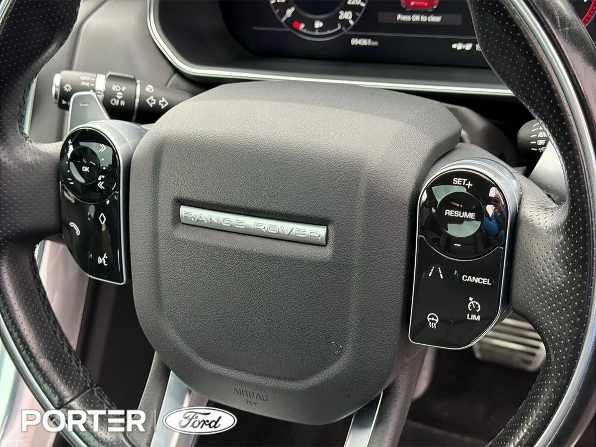 Land Rover Range Rover Sport SUV, Petrol Plug-in Hybrid, 2021, Black