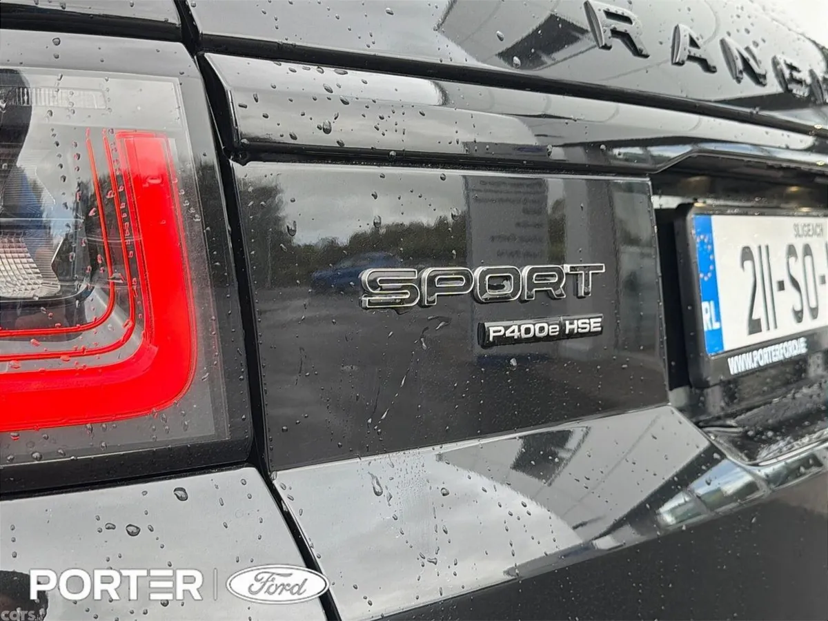 Land Rover Range Rover Sport SUV, Petrol Plug-in Hybrid, 2021, Black