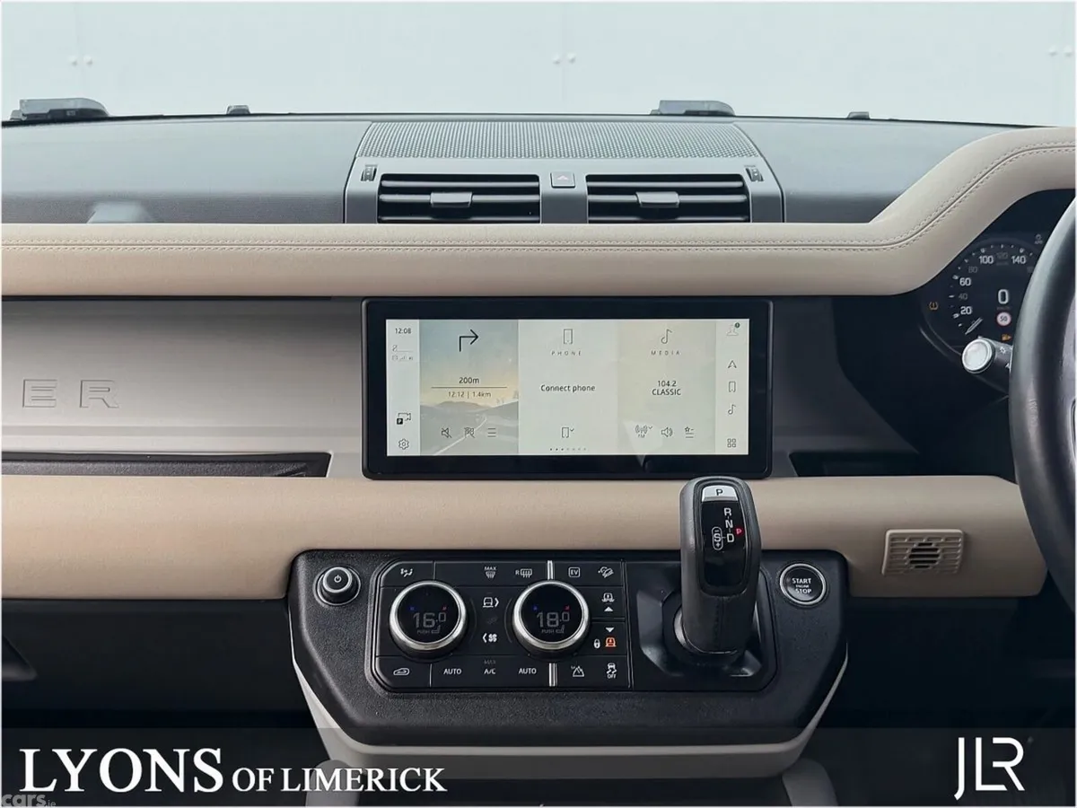 Land Rover Defender SUV, Petrol Plug-in Hybrid, 2023, Black