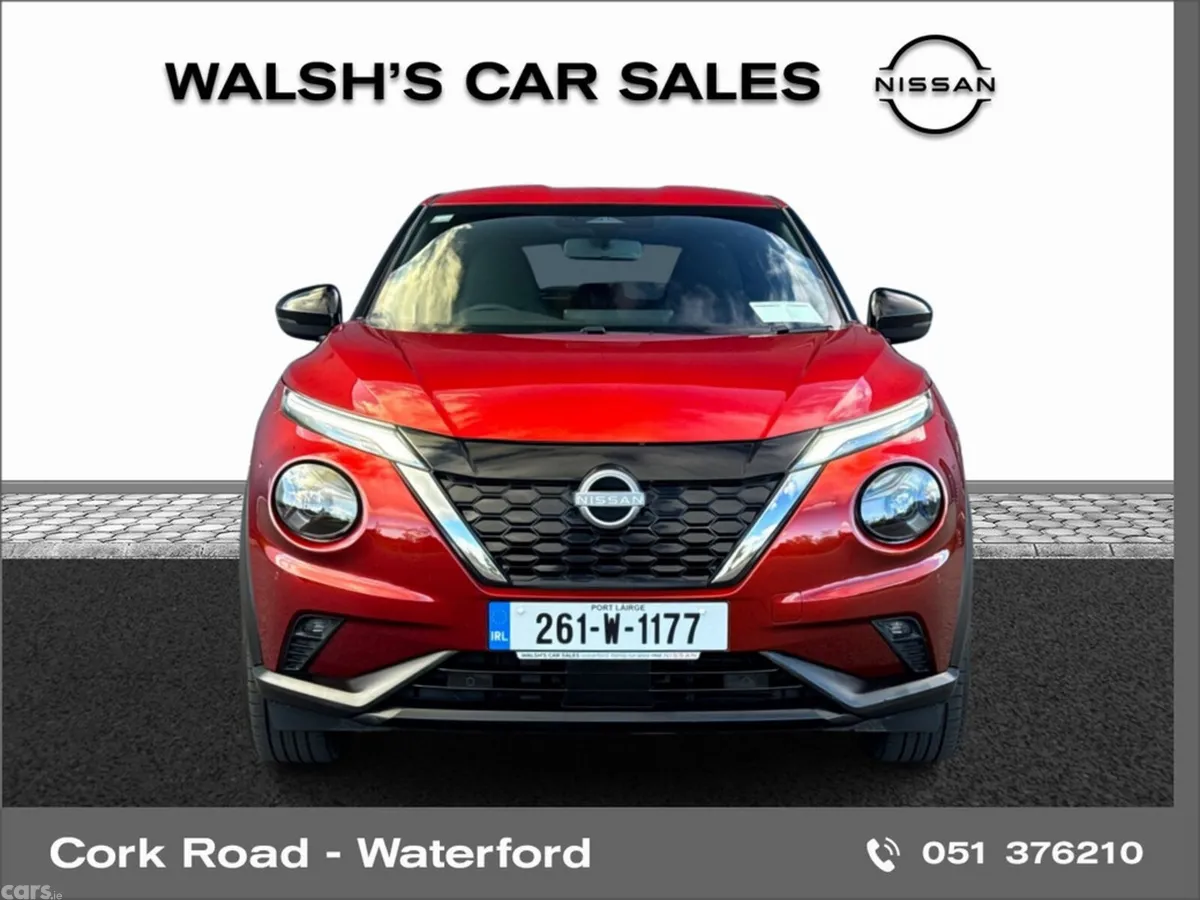 Nissan Juke SUV, Petrol Hybrid, 2026, Red