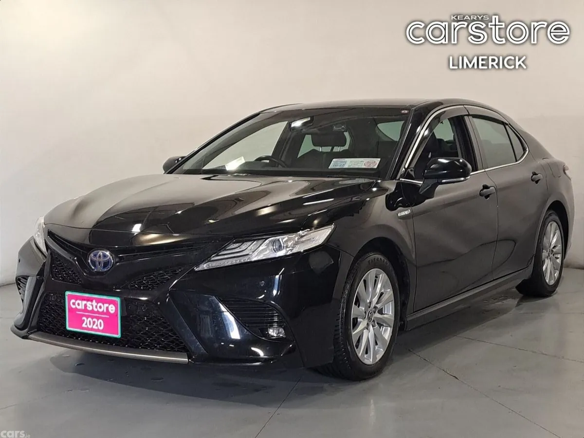 Toyota Camry Saloon, Petrol Hybrid, 2020, Black