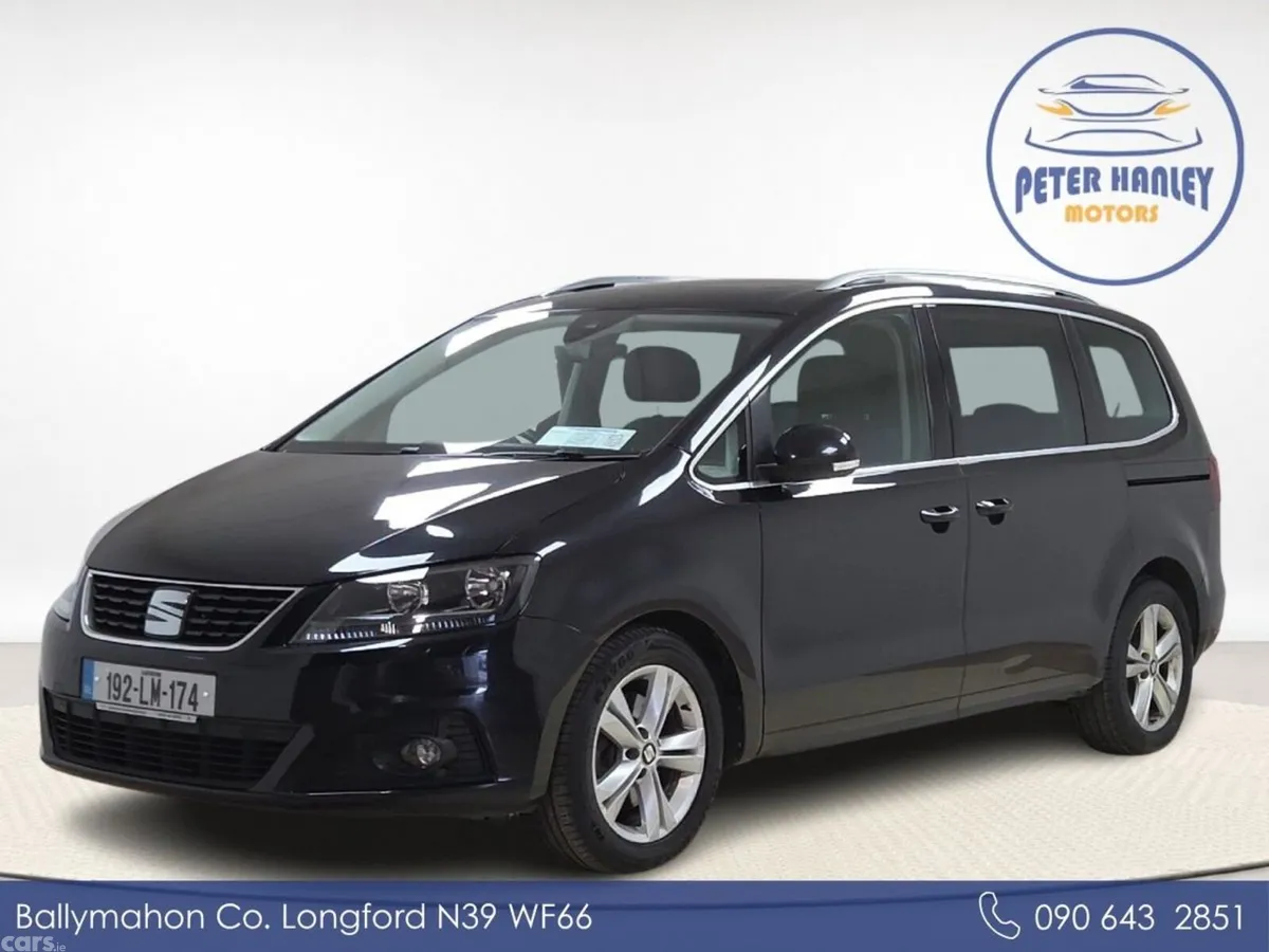 SEAT Alhambra MPV, Diesel, 2019, Black