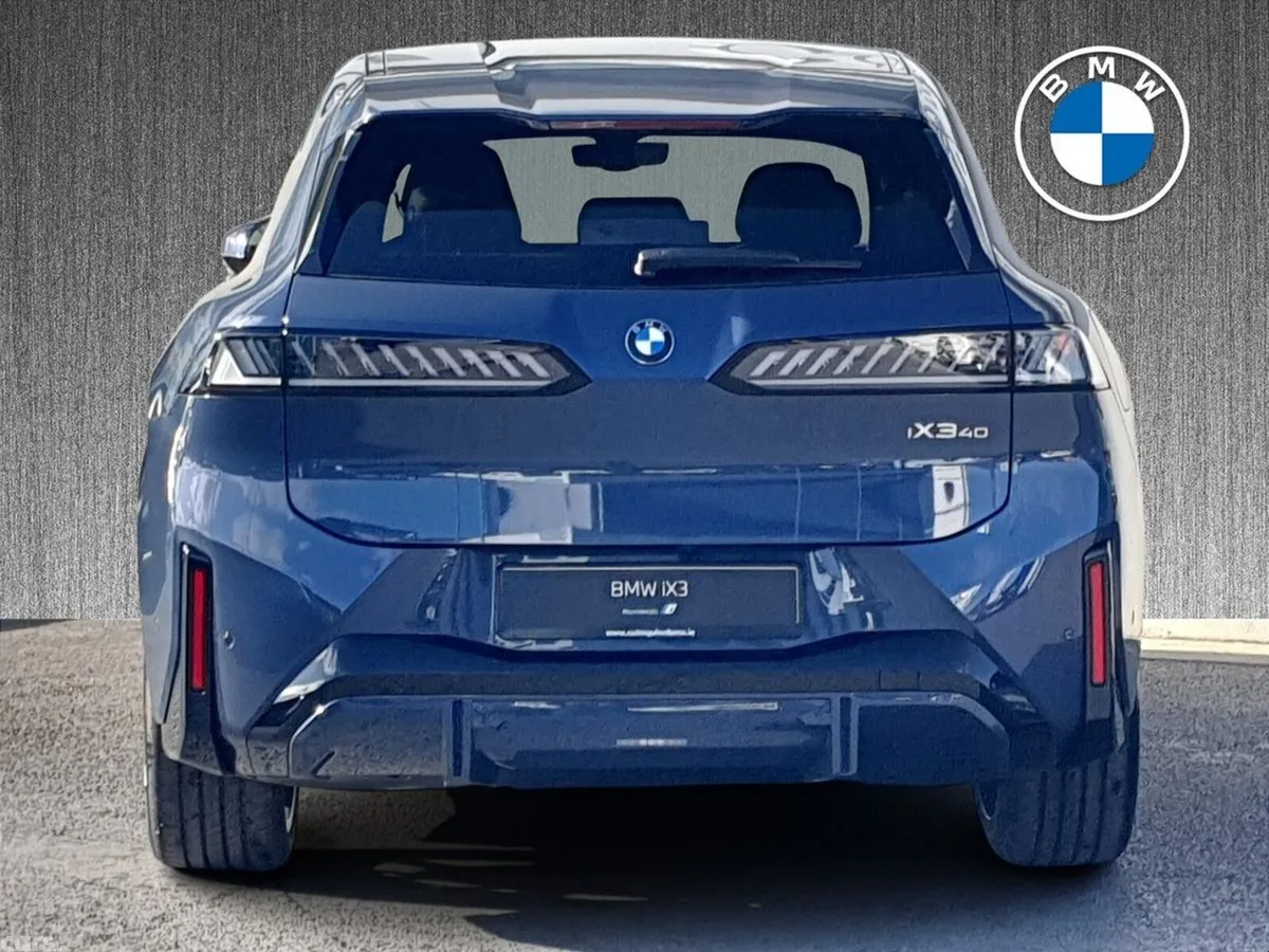 BMW iX3 SUV, Electric, 2026, Blue