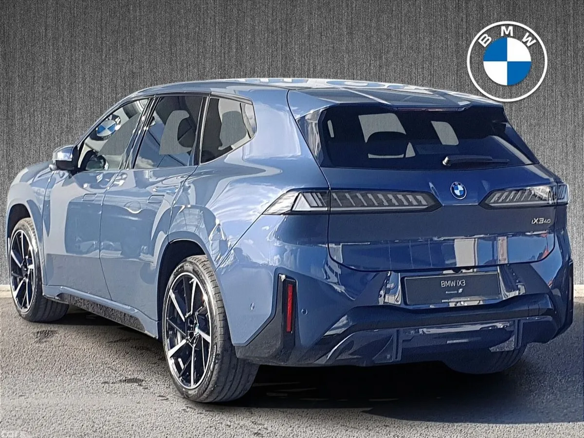 BMW iX3 SUV, Electric, 2026, Blue