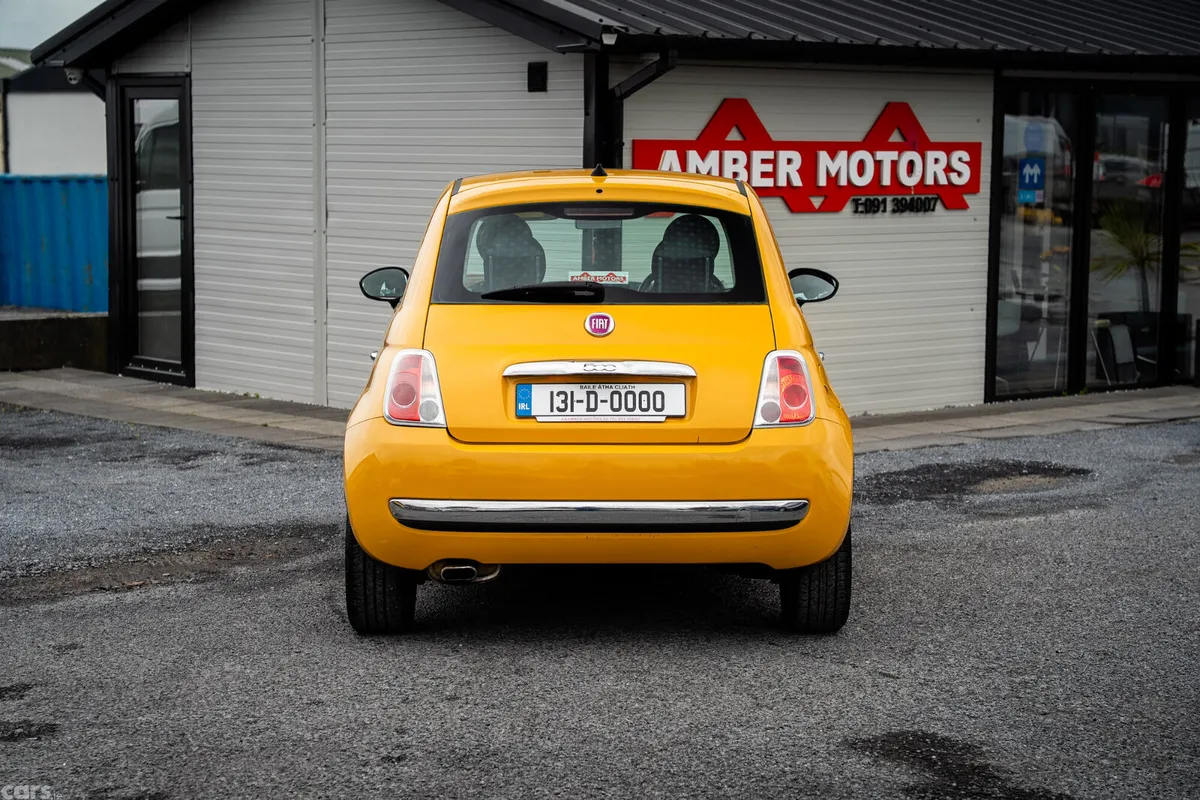 Fiat 500 Hatchback, Petrol, 2013, Yellow
