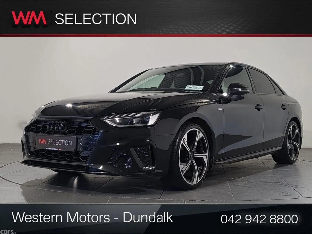 Audi A4 Saloon, Diesel, 2023, Black