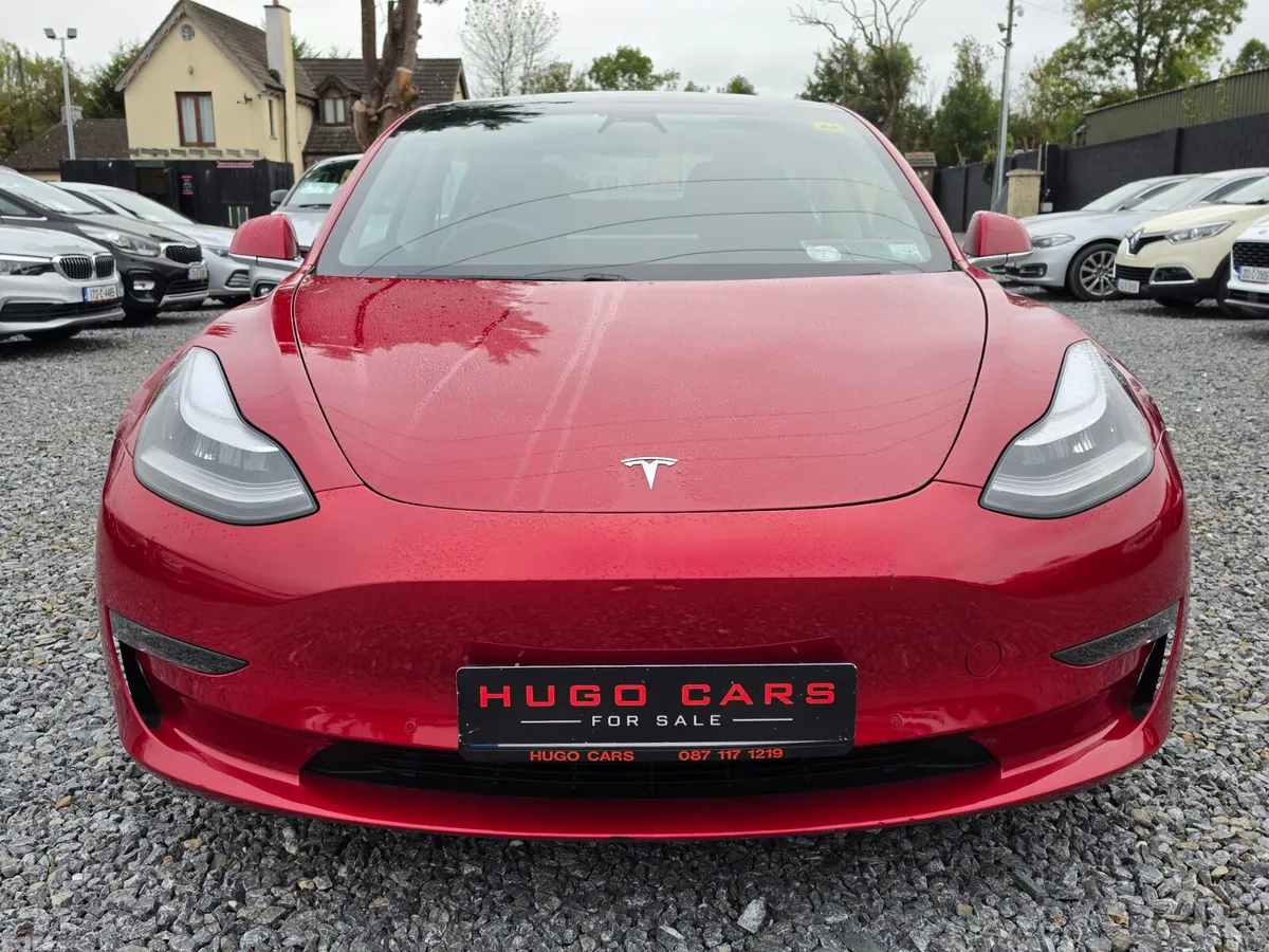 Tesla Model 3 Saloon, Electric, 2020, Red