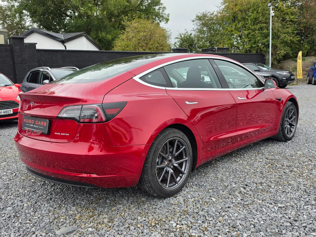 Tesla Model 3 Saloon, Electric, 2020, Red