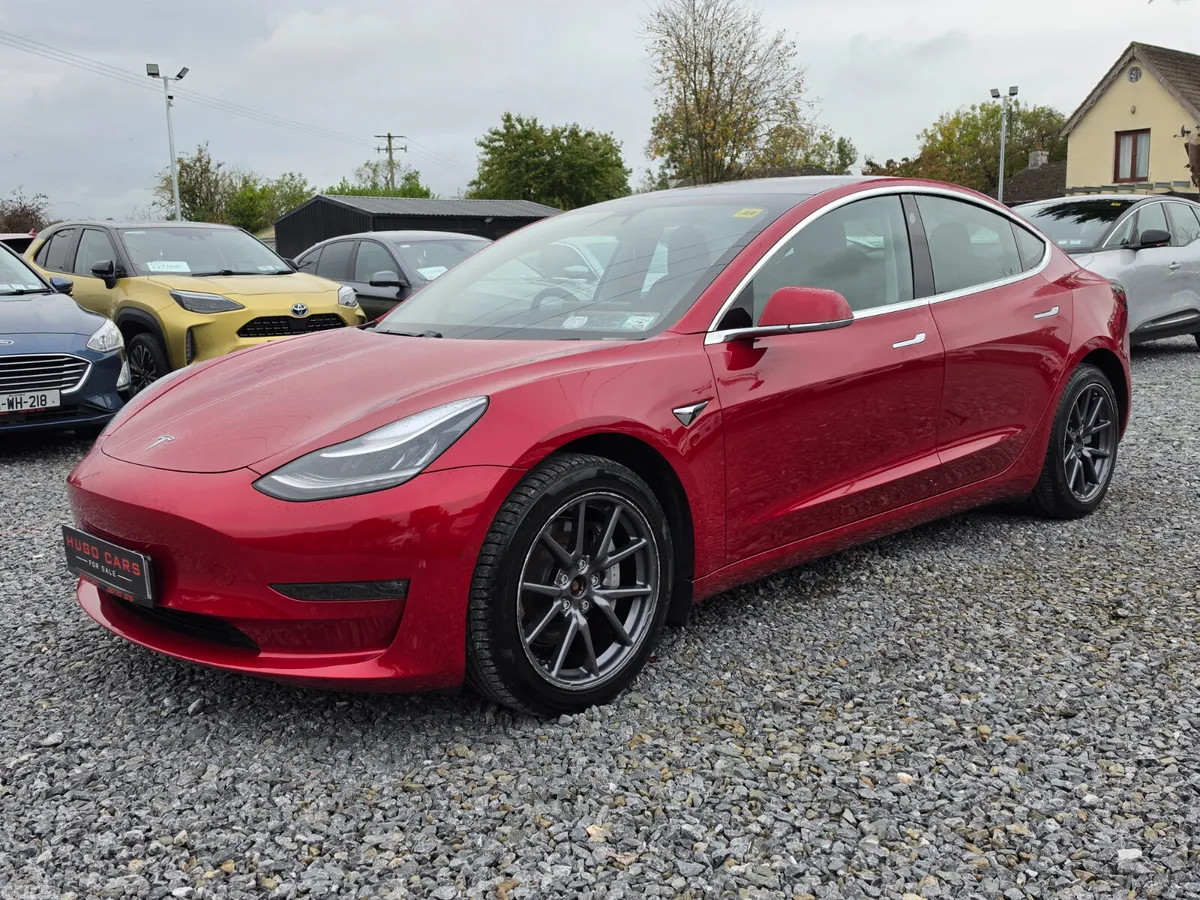Tesla Model 3 Saloon, Electric, 2020, Red