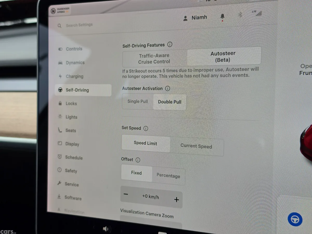Tesla Model 3 Saloon, Electric, 2020, Red