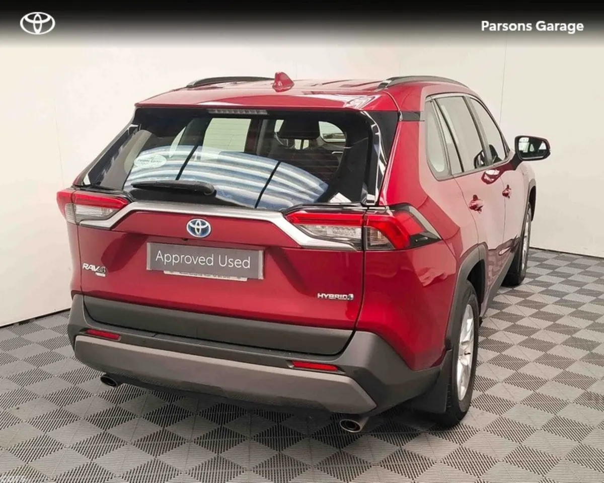 Toyota RAV4 SUV, Petrol Hybrid, 2021, Red