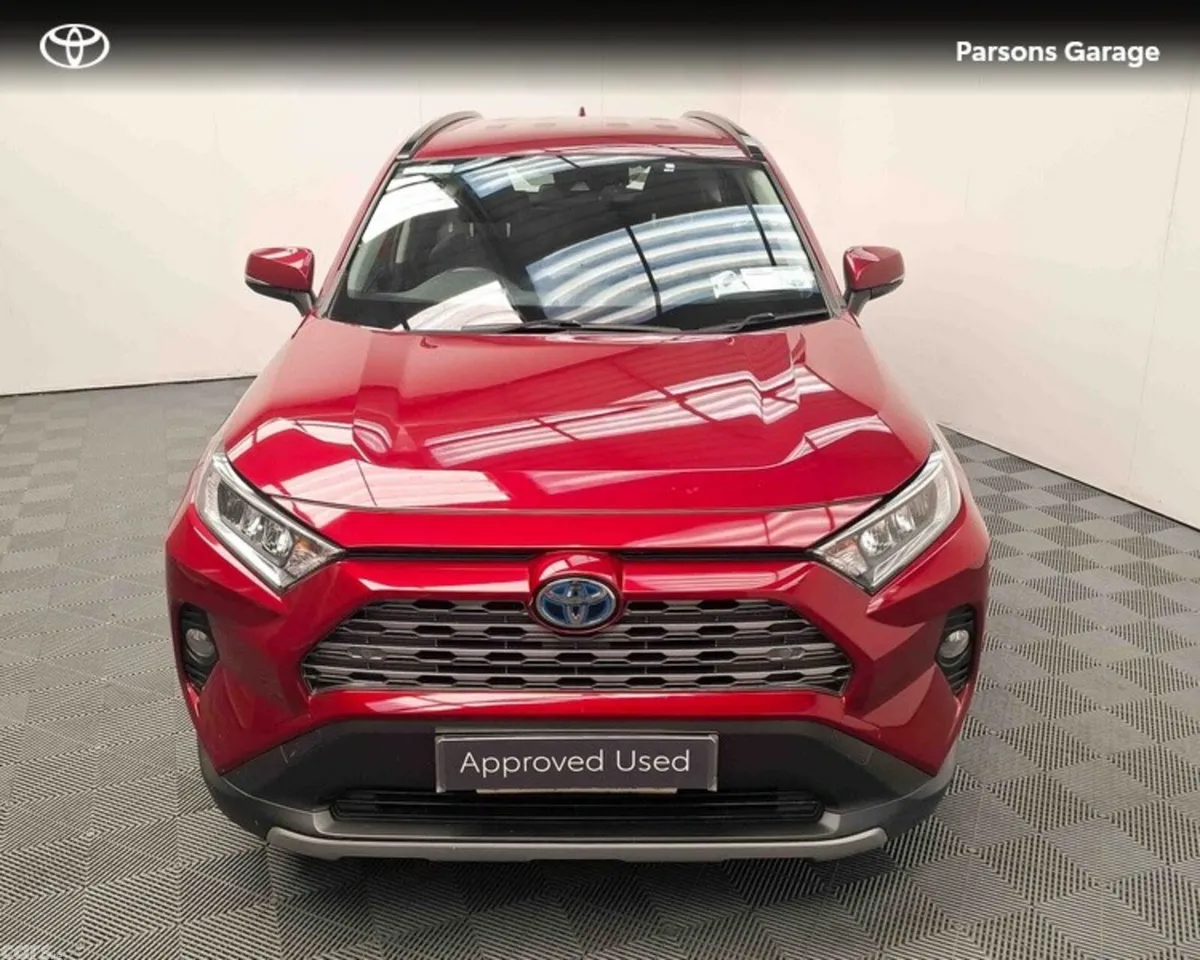 Toyota RAV4 SUV, Petrol Hybrid, 2021, Red
