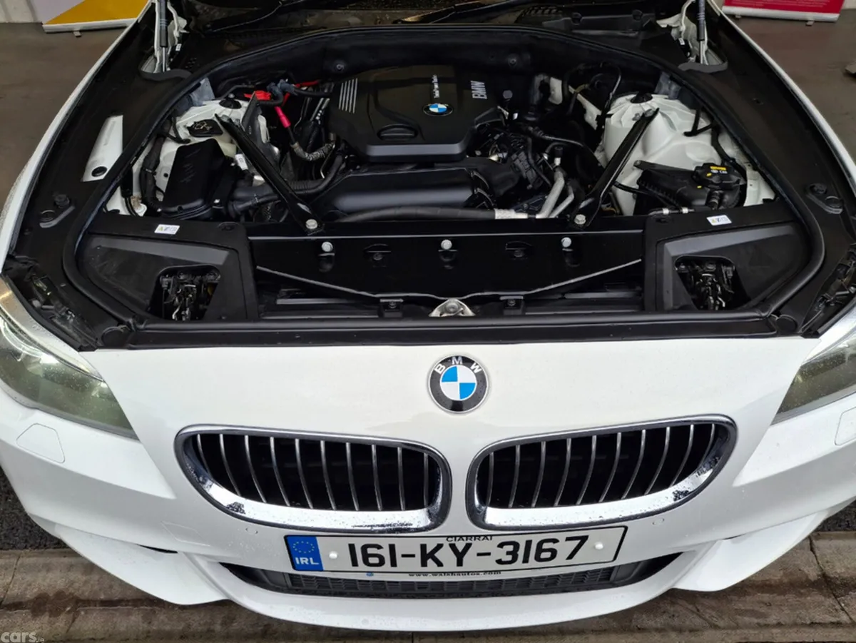 BMW 5-Series Saloon, Diesel, 2016, White