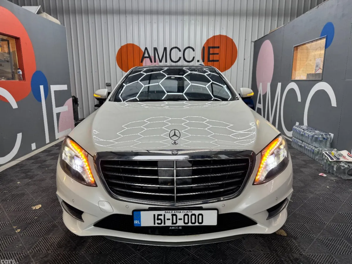 Mercedes-Benz S-Class Saloon, Diesel Hybrid, 2015, White