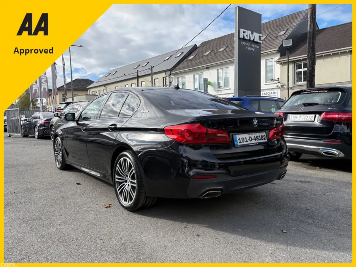 BMW 5-Series Saloon, Petrol Plug-in Hybrid, 2019, Black