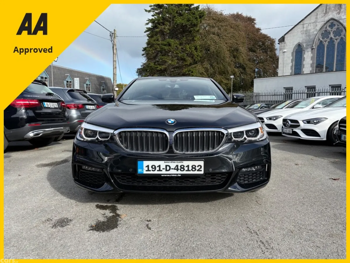 BMW 5-Series Saloon, Petrol Plug-in Hybrid, 2019, Black