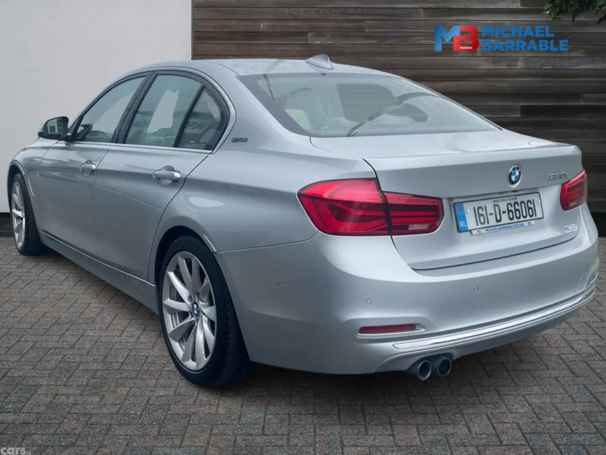 BMW 3-Series Saloon, Petrol Plug-in Hybrid, 2016, Silver