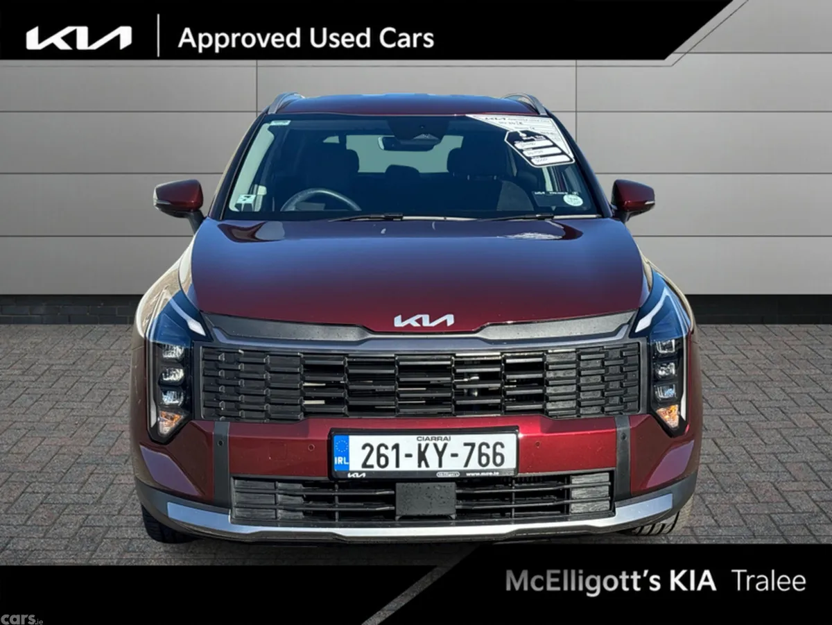 Kia Sportage MPV, Diesel Hybrid, 2026, Red