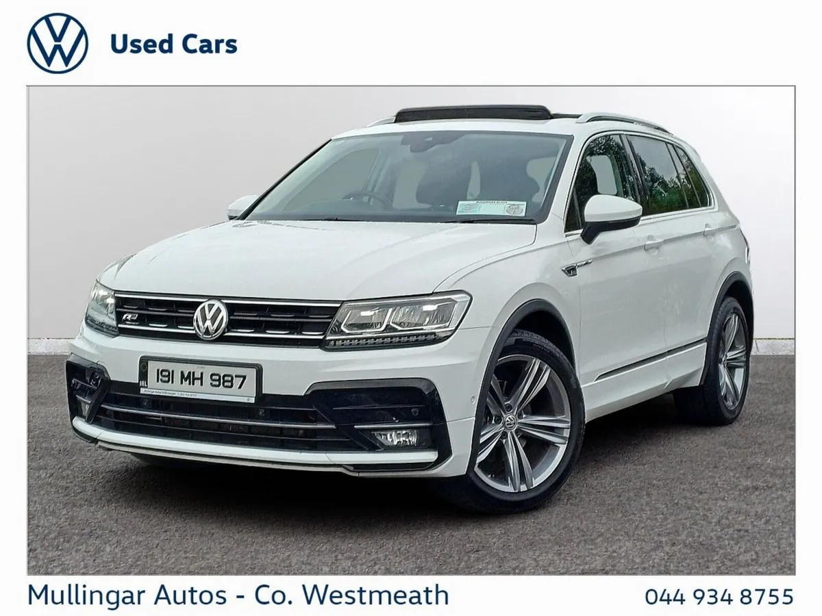 Volkswagen Tiguan SUV, Diesel, 2019, White