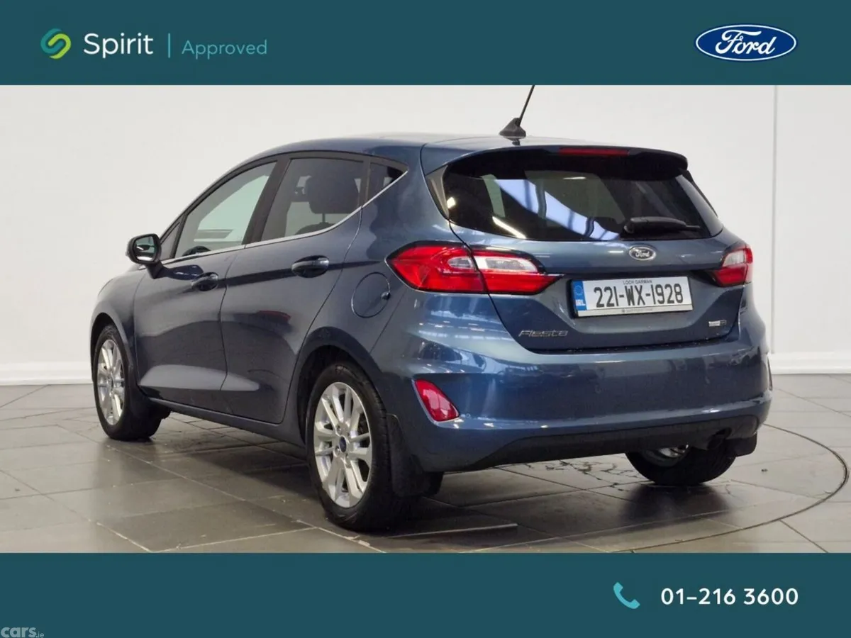 Ford Fiesta Hatchback, Petrol Hybrid, 2022, Blue