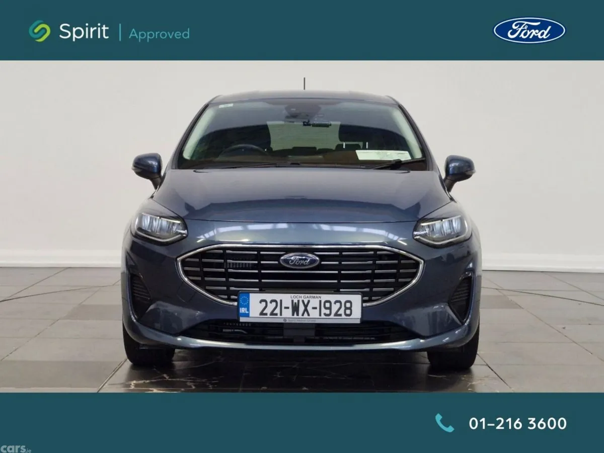 Ford Fiesta Hatchback, Petrol Hybrid, 2022, Blue