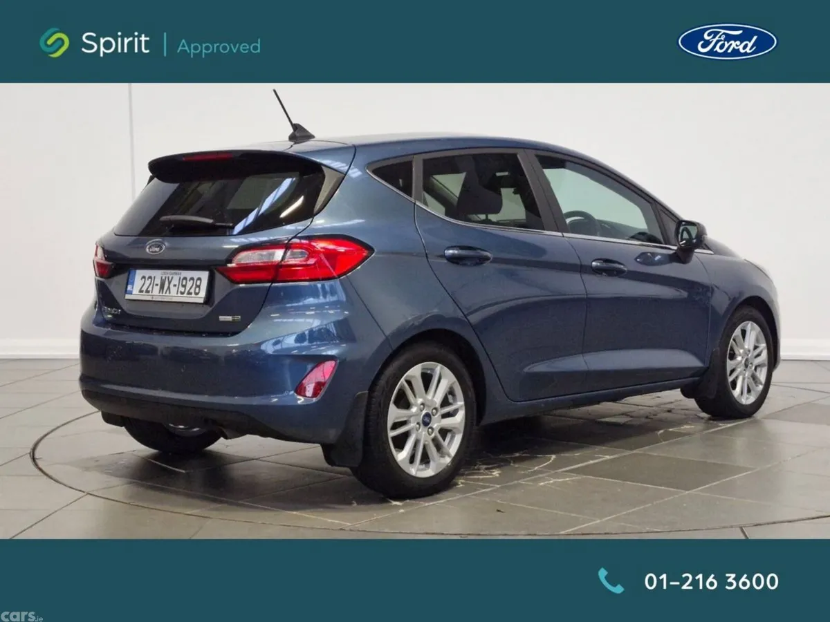 Ford Fiesta Hatchback, Petrol Hybrid, 2022, Blue